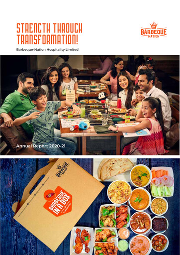 Thumbnail Barbeque Nation Hospitality  Annual Report 2020-2021
