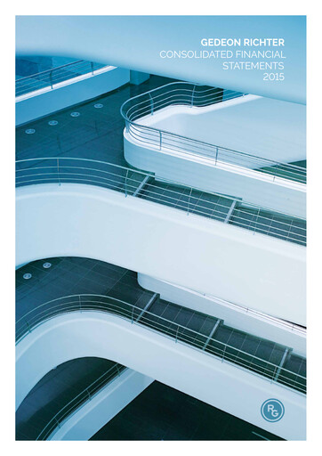 Thumbnail Richter Gedeon Financial Statement 2015