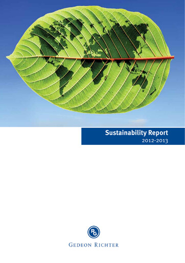 Thumbnail Richter Gedeon Sustainability Report 2012-2013