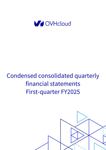Vorschaubild OVH Groupe Finanzmitteilung 2025-q1