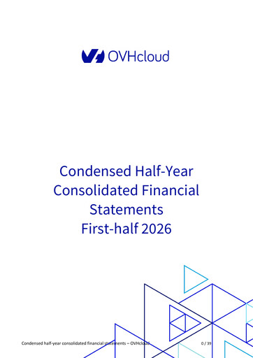 Vorschaubild OVH Groupe Finanzmitteilung 2026-h1