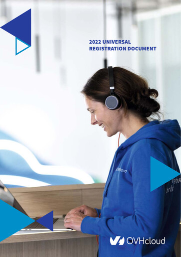 Thumbnail OVH Groupe Universal Registration Document 2022