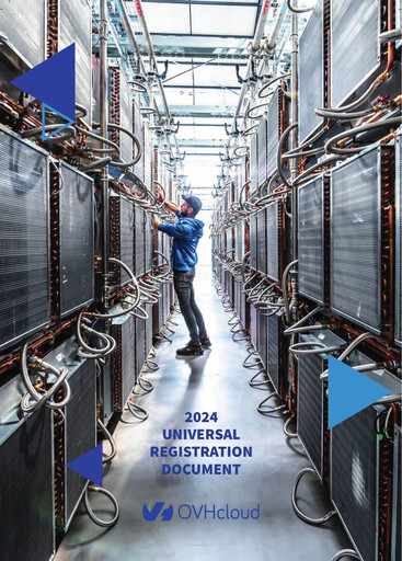 Thumbnail OVH Groupe Universal Registration Document 2024