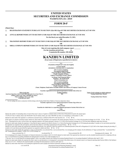 Thumbnail Kanzhun Annual Report 2021