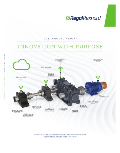 Thumbnail Regal Rexnord Annual Report 2021