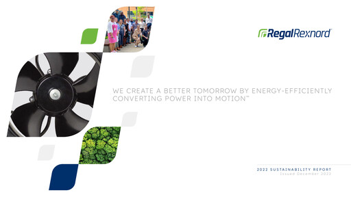 Thumbnail Regal Rexnord Sustainability Report 2022