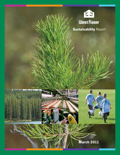 Thumbnail West Fraser Timber Sustainability Report 2011