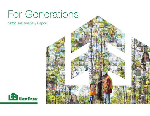 Thumbnail West Fraser Timber Sustainability Report 2022
