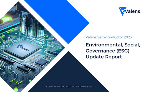 Miniature Valens Semiconductor Rapport ESG 2023