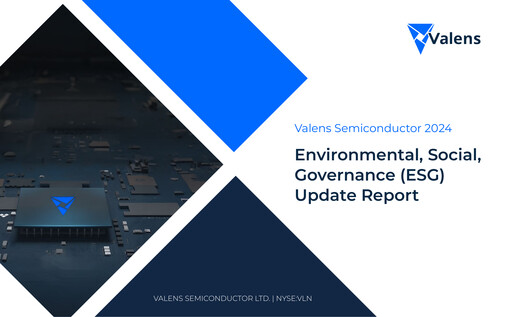 Miniature Valens Semiconductor Rapport ESG 2024