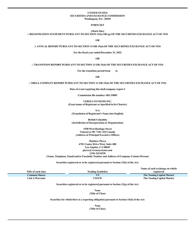 Vorschaubild Versus Systems Jahresbericht 2022