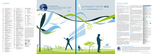 Thumbnail STMicroelectronics Sustainability Report 2010
