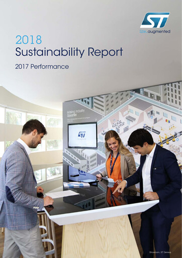 Thumbnail STMicroelectronics Sustainability Report 2018
