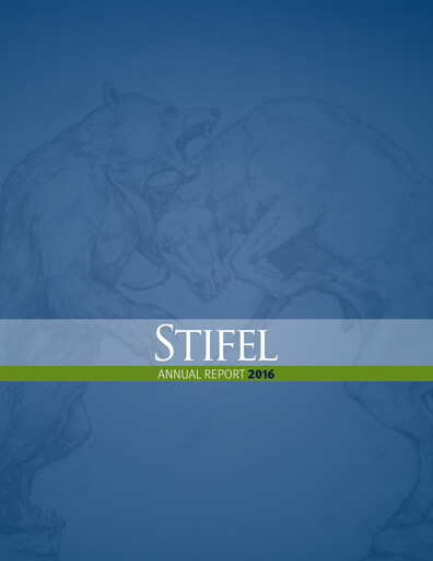 Thumbnail Stifel
 Annual Report 2016