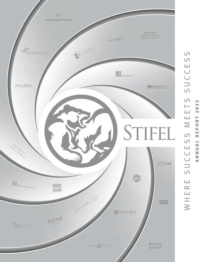 Thumbnail Stifel
 Annual Report 2022