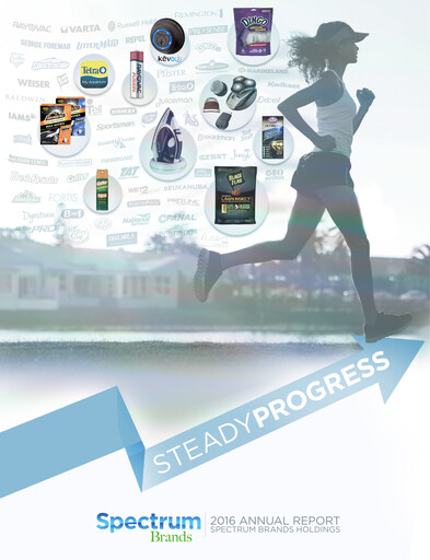 Thumbnail Spectrum Brands
 Annual Report 2016
