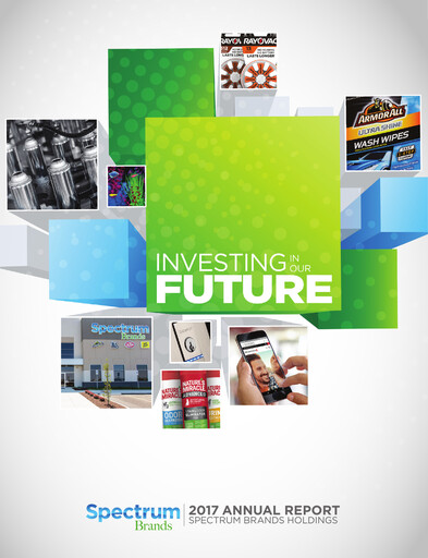 Thumbnail Spectrum Brands
 Annual Report 2017