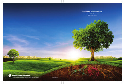 Thumbnail Southwest Gas
 Annual Report 2012