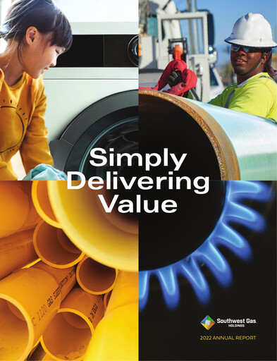 Thumbnail Southwest Gas
 Annual Report 2022