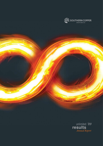 Thumbnail Southern Copper Annual Report 2009
