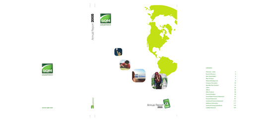 Thumbnail Sociedad Química y Minera Annual Report 2005