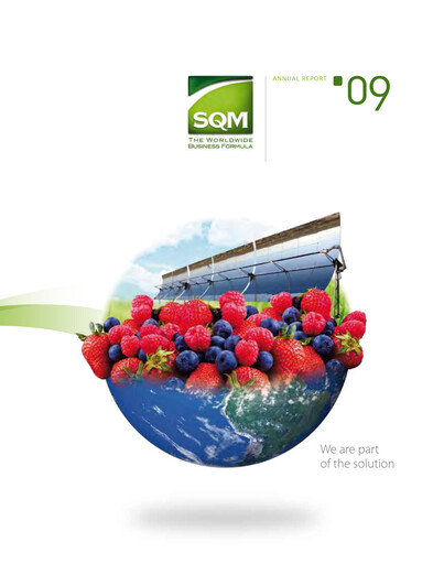 Thumbnail Sociedad Química y Minera Annual Report 2009