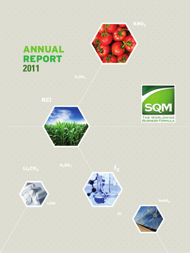 Thumbnail Sociedad Química y Minera Annual Report 2011