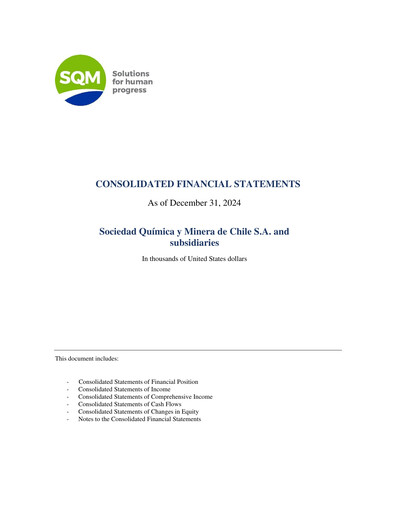 Thumbnail Sociedad Química y Minera Financial Statement 2024