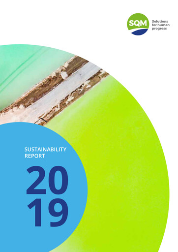 Thumbnail Sociedad Química y Minera Sustainability Report 2019