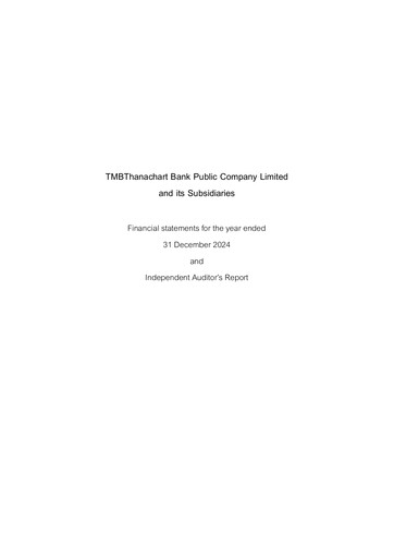 Thumbnail TMBThanachart Bank (ttb)

 Financial Statement 2024
