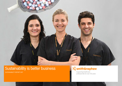 Thumbnail Smith & Nephew
 Sustainability Report 2017