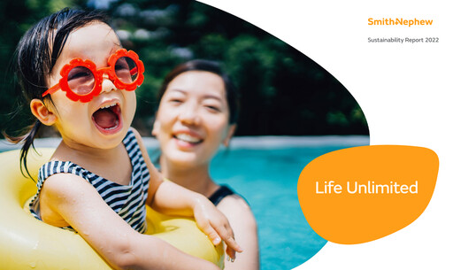 Thumbnail Smith & Nephew
 Sustainability Report 2022