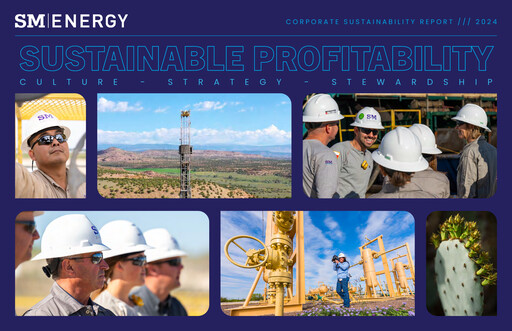 Thumbnail SM Energy
 Sustainability Report 2024