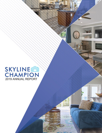 Thumbnail Champion Homes Annual Report 2019