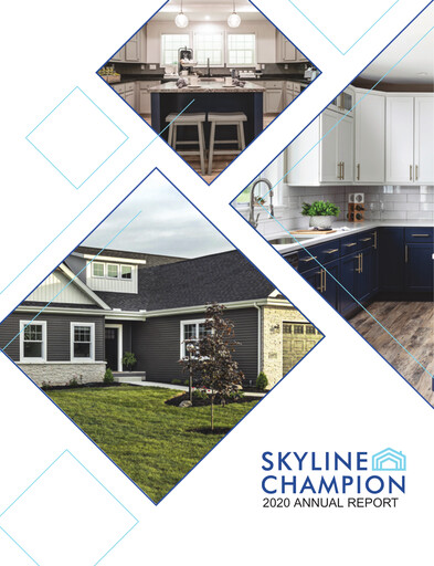 Thumbnail Champion Homes Annual Report 2020