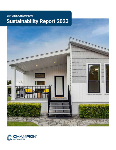 Thumbnail Champion Homes Sustainability Report 2023