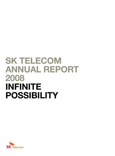 Miniature SK Telecom Rapport annuel 2008