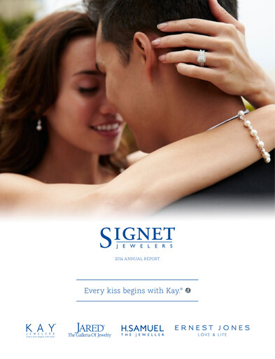 Miniature Signet Jewelers
 Rapport annuel 2014