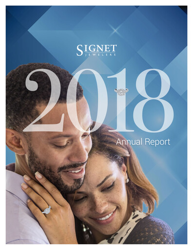 Miniature Signet Jewelers
 Rapport annuel 2018