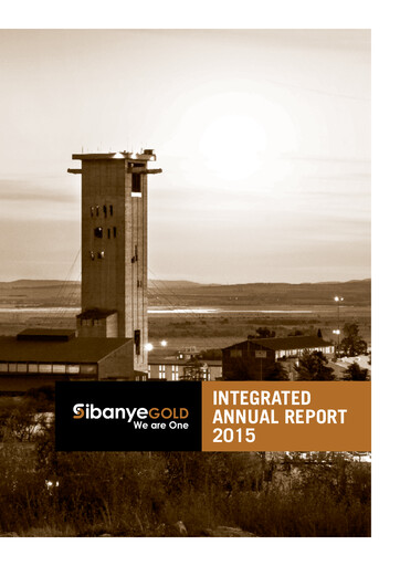 Thumbnail Sibanye-Stillwater
 Annual Report 2015