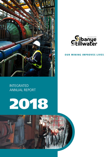 Thumbnail Sibanye-Stillwater
 Annual Report 2018