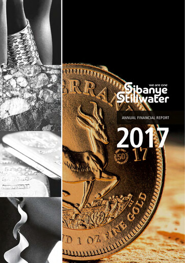 Miniature Sibanye-Stillwater
 Rapport financier 2017