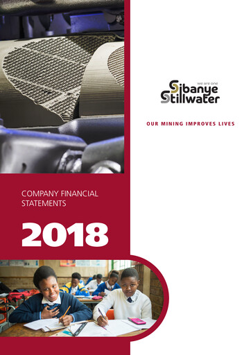 Thumbnail Sibanye-Stillwater
 Financial Statement 2018