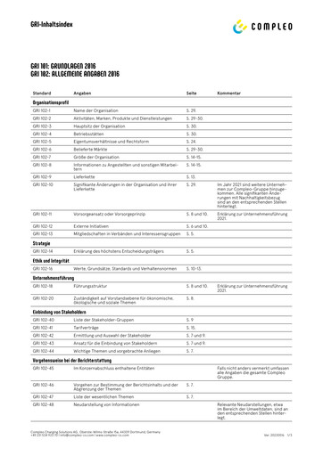 Vorschaubild Compleo Charging Solutions ESG-Bericht 2021