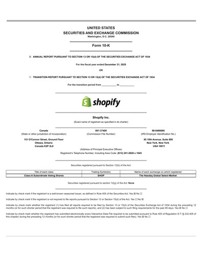 Vorschaubild Shopify Jahresbericht 2025