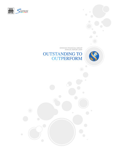 Thumbnail Shinhan Financial Group
 Annual Report 2009