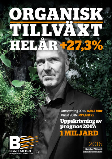 Miniature Bahnhof AB Bilan financier 2016