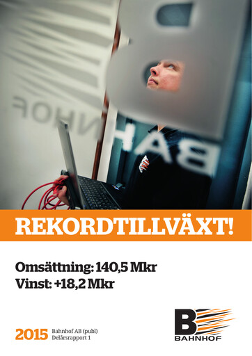 Thumbnail Bahnhof AB Quarterly Report 2015-q1