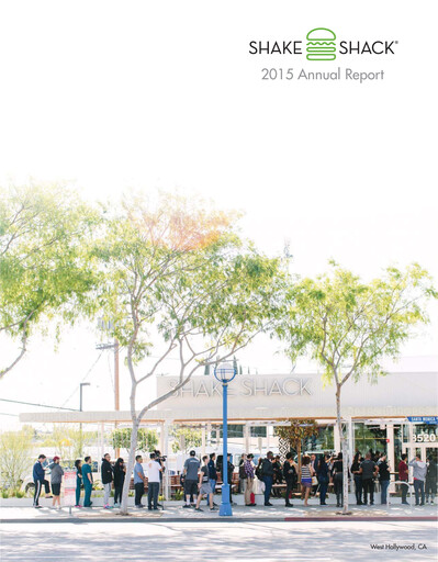 Vorschaubild Shake Shack
 Jahresbericht 2015