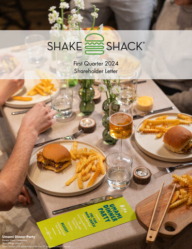 Vorschaubild Shake Shack
 Quartalsbericht 2024-q1